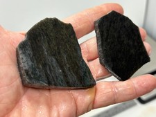 Velvet aka Peacock Obsidian Slabs Lapidary Cabbing Combo Shipping Available
