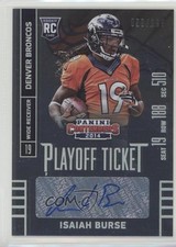 2014 Panini Contenders Playoff Ticket /199 Isaiah Burse (Orange Jersey) Auto 0j6