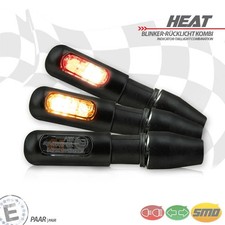 SMD Mini Blinker Rücklicht Heat Alu schwarz ...
