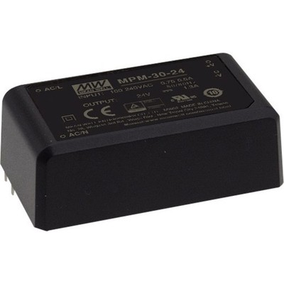 MEAN WELL MPM-30-12 AC/DC-Printnetzteil 12 V/DC 2.5 A