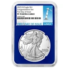 2025-W $1 1-oz Proof American Silver Eagle Congratulations Set NGC PF70UC FDI