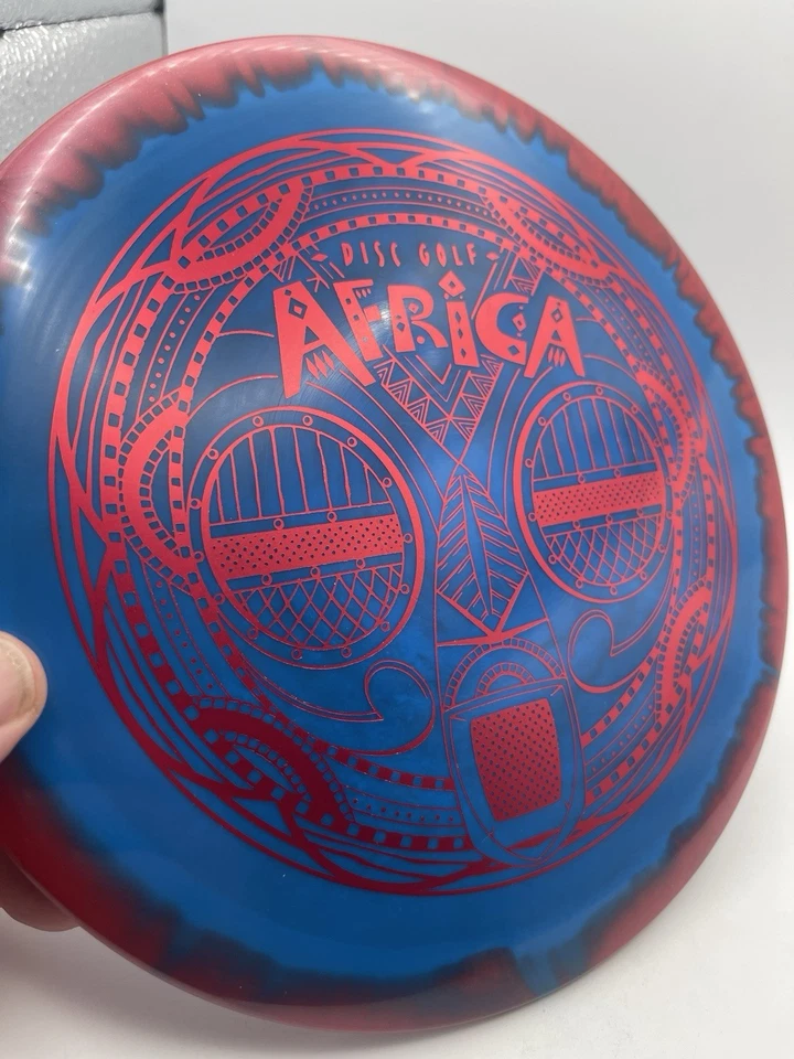 Red/blue Star Halo TL3 AFRICA Innova Disc Golf 167g red foil stamp - Image 2 of 4