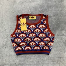 ADIDAS x GUCCI TANK TOP JACQUARD WOMEN'S SIZE XXS
