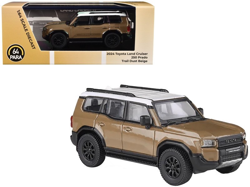 1/64 Toyota Land Cruiser LC 250 Prado LHD Trail Dust Beige by