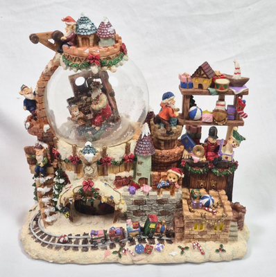 Globe De Neige Musical Grandeur Noël - Édition Collector 2000 - Boîte D'Origine