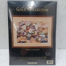 Dimentions Gold Collection "oriental splendor" cross stitch kit 1997 usa made
