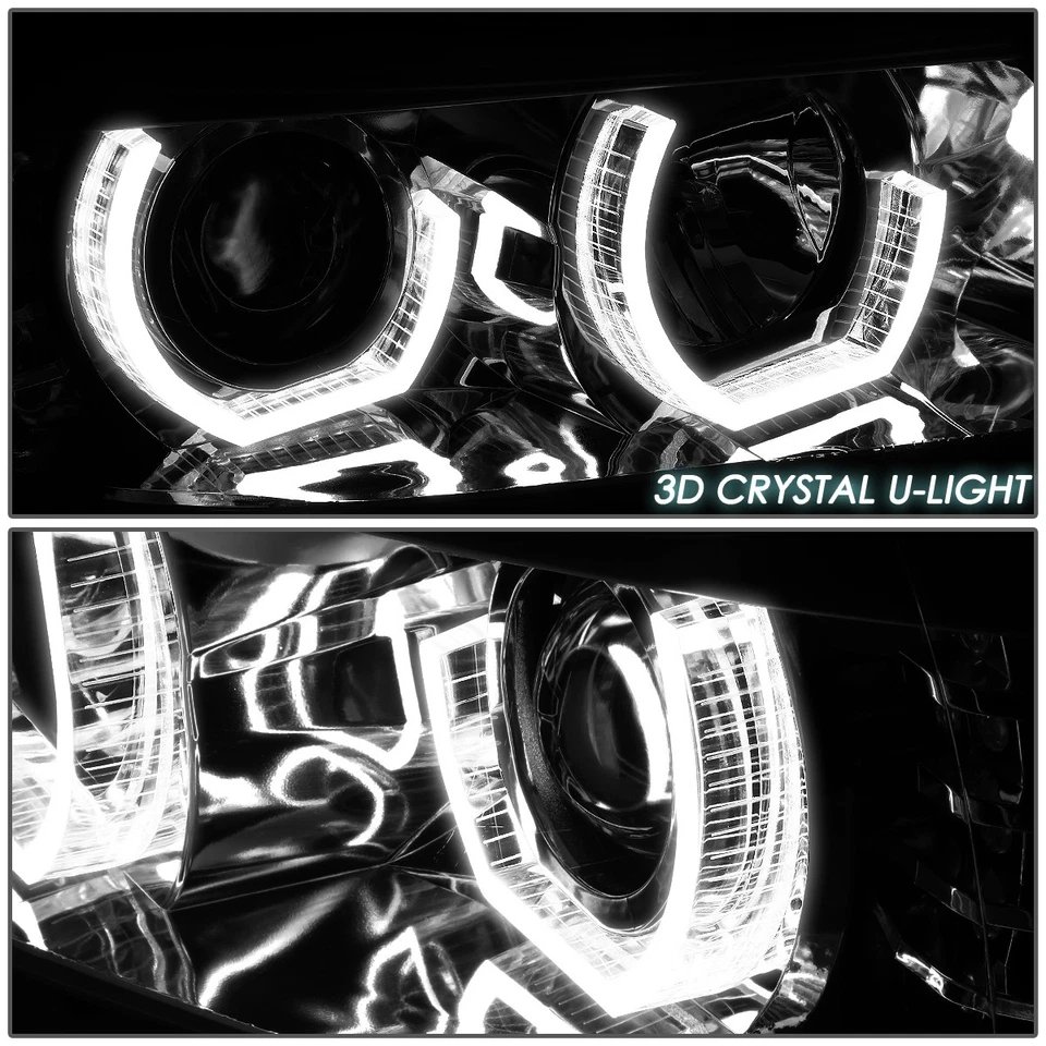 Faros proyectores LED U-Halo LED BMW E90 325i 328i 335i 2009-2012 Foto 3 de 4