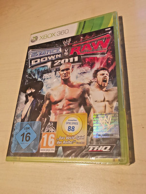 Smackdown vs RAW 2011 -  Xbox 360 - PAL - Neu - Sealed - New - Versiegelt
