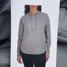 Sage Collective Women's M Hoodie Gray Nylon Spandex a2085