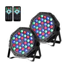 Stage Lights, Dj Party Lights, 36 Led Par Light with Remote DMX Controlled ...