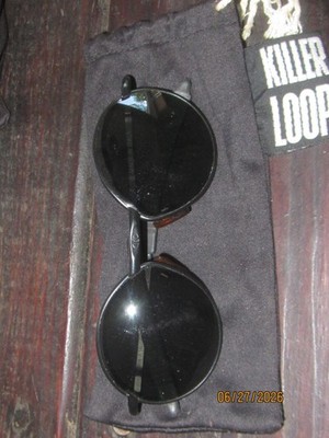 Vintage early 1990s Killer Loop round sunglasses. Used, good shape, 1 owner.