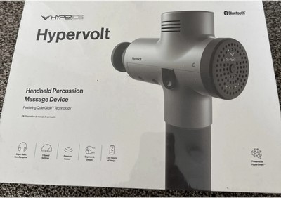 Hypervolt Bluetooth Featuring Quiet - Handheld Percussion Massage Gun Black