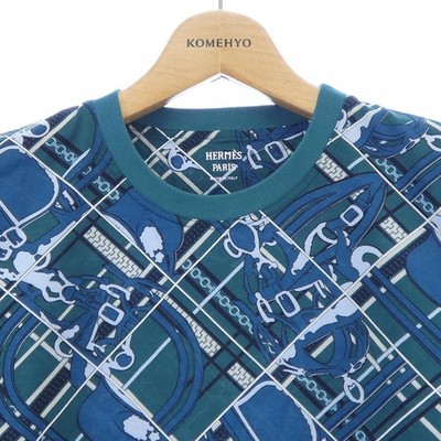 エルメス HERMES EN DESORDRE ET CHAINES 3H4619DX Tシャツ Authentic Hermès HERMES EN DESORDRE ET CHAINES 3H4619DX T-shirt