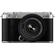 Fujifilm X-M5 fotocamera mirrorless con obiettivo XC 15-45 mm f/3.5-5.6 (argento) - 169007