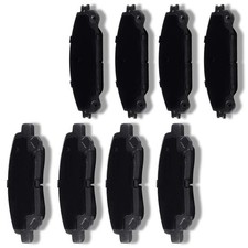 D1324 Front Rear Ceramic Brake Pads Kit 8pcs For 2008-2013 Toyota Highlander D1324 Front Rear Ceramic Brake Pads Kit 8pcs For 2008-2013 Toyota Highlander