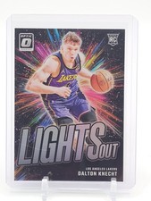 DALTON KNECHT 2024-25 DONRUSS OPTIC LIGHTS OUT HOLO PRIZM ROOKIE #8 Q5722