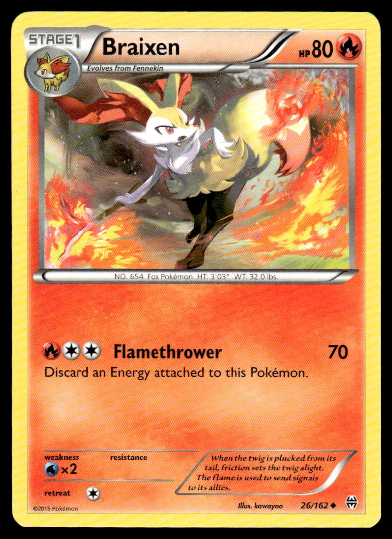 XY - BREAKthrough #26/162 Braixen