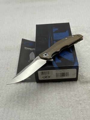 Zero Tolerance ZT0609 RJ Martin Designed Flipper Knife NIB Made USA Discontinued