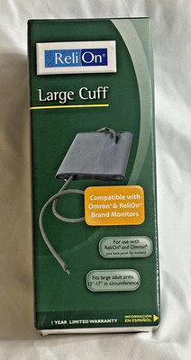 Reli On Omron Large Blood Pressure Cuff New/Opened Box