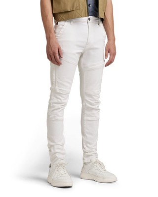 G-Star, Herren, Jeans, Rackam 3D Skinny, white superstretch, W31 L30, B-Ware