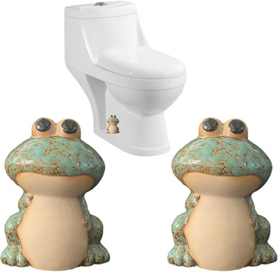 Green Frog Toilet Bolt Caps Cute Decorative Toilet Screw Covers