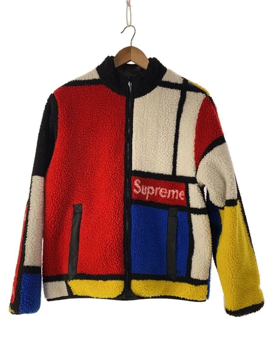 Veste polaire Supreme Autre M polyester ROUGE occasion