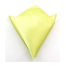 Men's Satin Silk Pocket Square Hankie Hankerchief Wedding Party Formal Suit