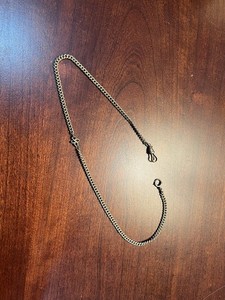 Antique 1/10 14kt Gold Filled Pocket Watch Chain 16"