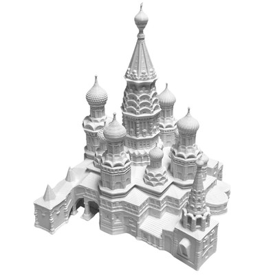 St. Basil s Cathedral Model,Russian Architecture Display, Iconic World Building