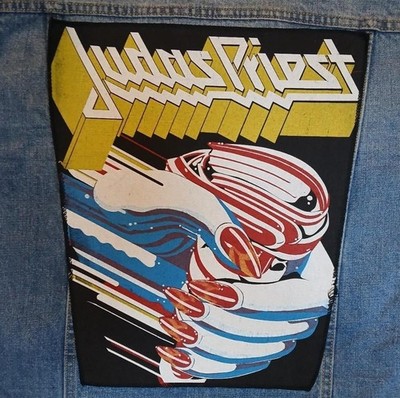 Judas Priest Turbo Lover Backpatch Vintage Patch Original 80s