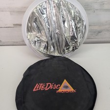 Photoflex LiteDisc White zebra / Gold 42" Reflector in pouch