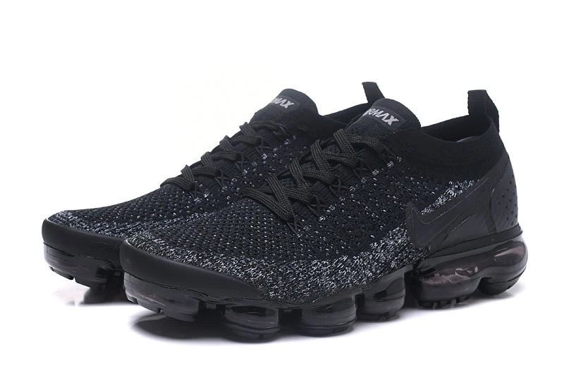 Free Shipping: Nike Air VaporMax Flyknit 2 'Grey Black' 942842-012 (Men's Sizes)
