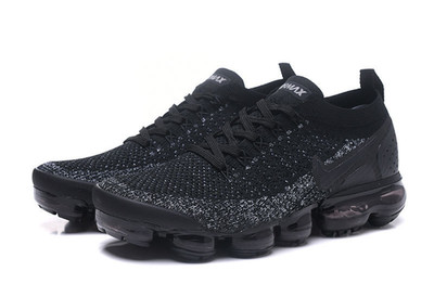 Free Shipping: Nike Air VaporMax Flyknit 2 'Grey Black' 942842-012 (Men's Sizes)