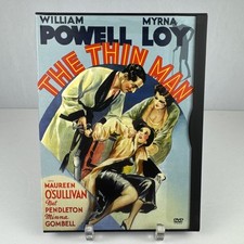The Thin Man Snap case DVD William Powell Myrna Loy