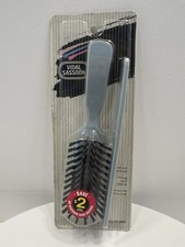 VINTAGE NEW 1992 Vidal Sassoon 6013KM Brush Comb Set Lt Gray