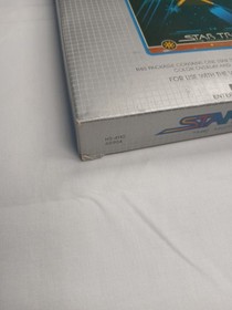Vintage GCE Vectrex Star Trek CIB 1982 With Manual & Box Damaged Box 