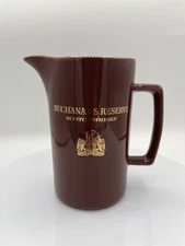 Vintage Buchanan's Reserve Scotch Whisky Pitcher Water Jug Wade  Pitcher