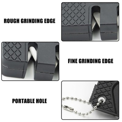 Professional Daggers Sharpener Tool Handheld V Shape Daggers Sharpening Tool