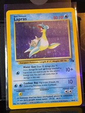 Lapras [1st Edition] #10 Prices | Pokemon Fossil | Pokemon Cards