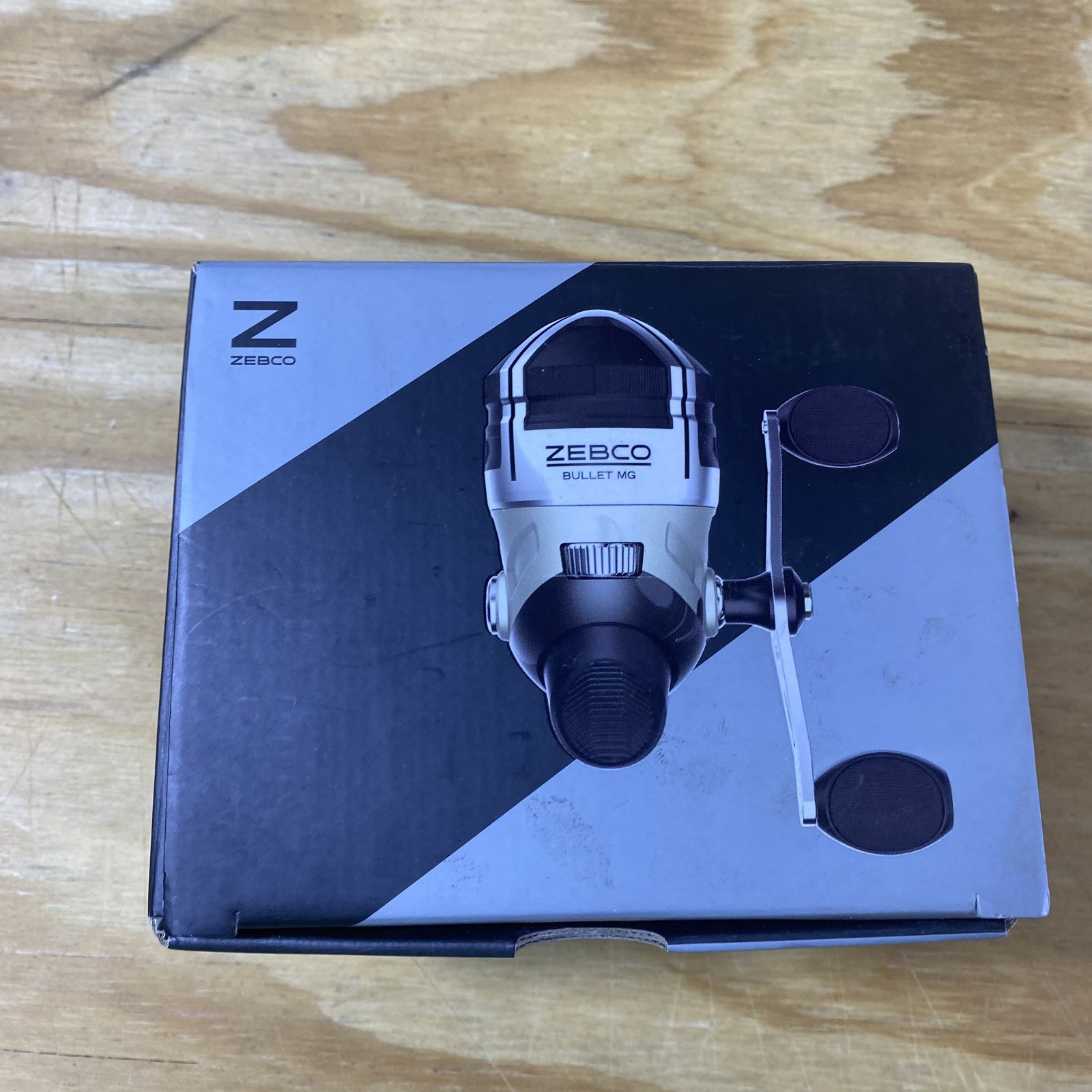 ZEBCO Bullet MG Spincast Reel, Adjustable Drag, Right/Left Hand Retrieve Option
