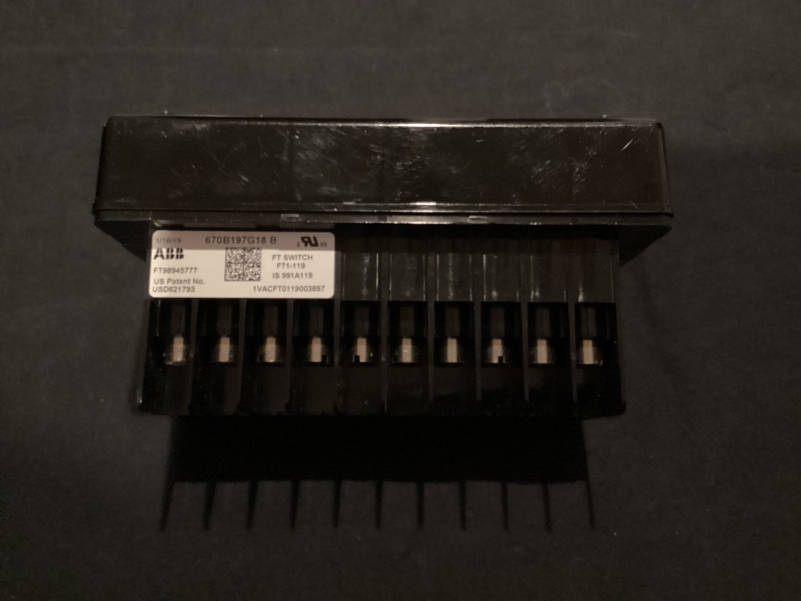 ABB INC. FT-1 SWITCH # 670B197G18B FT1-119