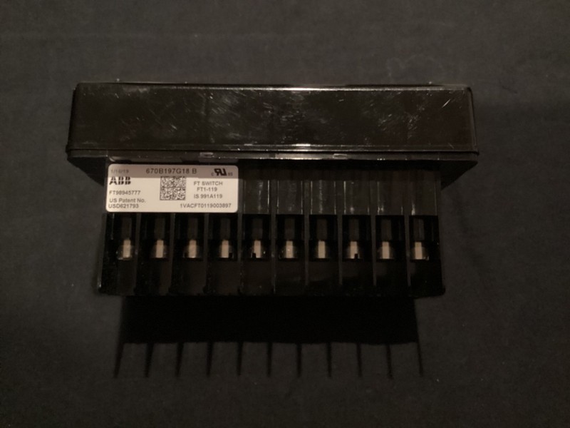 ABB INC. FT-1 SWITCH # 670B197G18B FT1-119