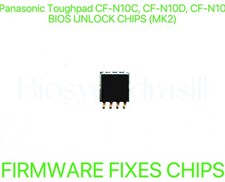 Panasonic Toughpad CF-N10C, CF-N10D, CF-N10 MK2, ADMIN NO PASSWORD BIOS CHIP
