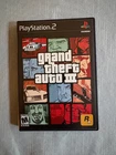 Grand Theft Auto III 3 (PlayStation 2, 2003) PS2 Complete w/ Manual & Map CIB