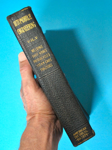 1921 Motorcycle Engineering Manual Book Indian Harley Henderson Merkel Curtiss