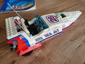 Vintage 1993 LEGO Model Team 5521 Sea Jet - 100% complete w/instructions Germany