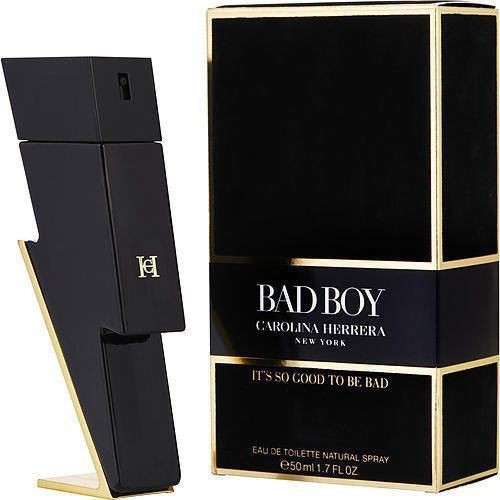 Carolina Herrera Uomo Bianco/Nero Bad Boy Edt 50 Ml - Immagine 2