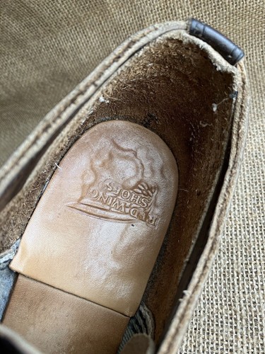Zapatos Derby Red Wing 8044 Merchant Cuero Marrón Oscuro Talla US 7 D - Imagen 10 de 11