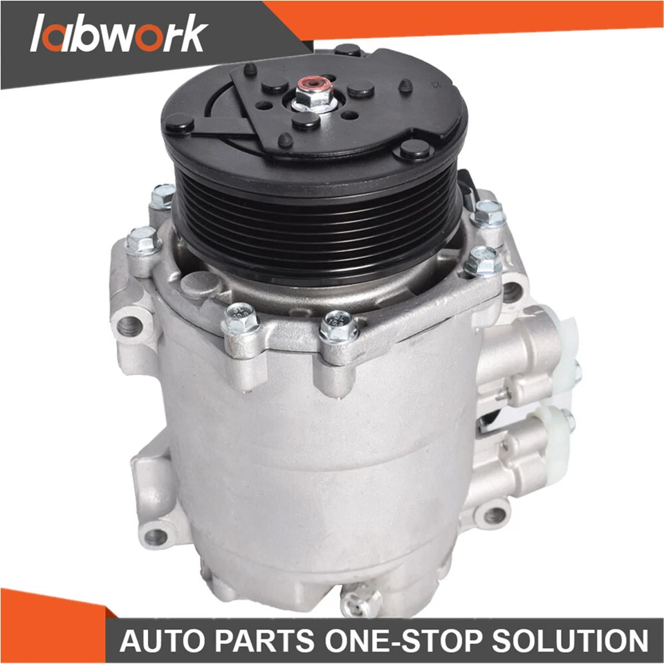 Compresor de aire acondicionado Labwork 2002 2003-2006 para Honda CR-V CRV 2,4 L l4 CO 10663AC Foto 3 de 4
