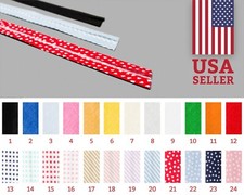 20mm Single fold bias tape made in Spain - Ships from NY - ideal for face masks